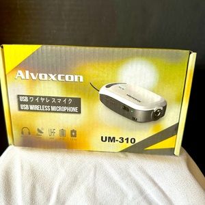 Alvoxcon wireless lapel microphone